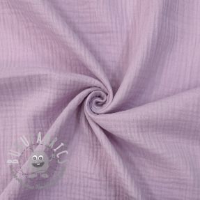 Mussola/Doppia garza soft lilac ORGANIC