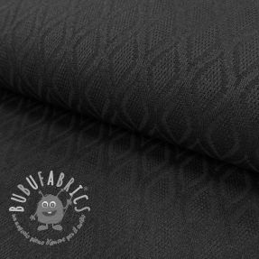 Maglia jacquard Diamond black