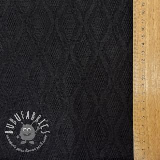 Maglia jacquard Diamond black