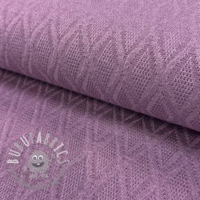 Maglia jacquard Diamond lavender