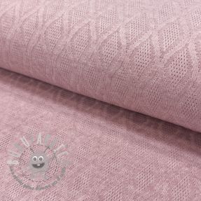 Maglia jacquard Diamond light pink