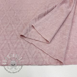 Maglia jacquard Diamond light pink