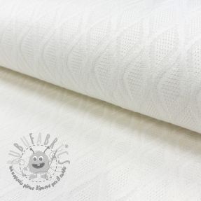 Maglia jacquard Diamond off white