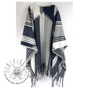 Poncho PRATO boiled wool design H