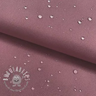 Tessuto antipioggia con trattamento idrofobo mauve