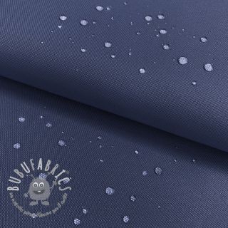Tessuto antipioggia con trattamento idrofobo midnight blue