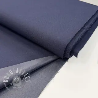 Tessuto antipioggia con trattamento idrofobo midnight blue