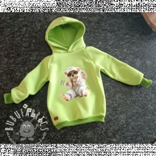 Felpa garzata JOGGING olive