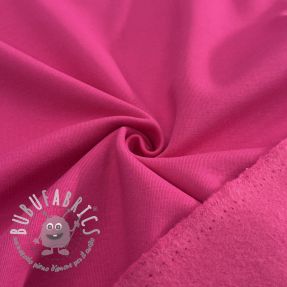 Felpa garzata magenta