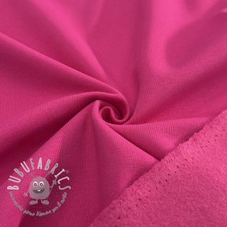 Felpa garzata magenta