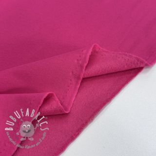 Felpa garzata magenta