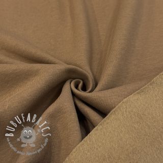 Felpa garzata dusty brown