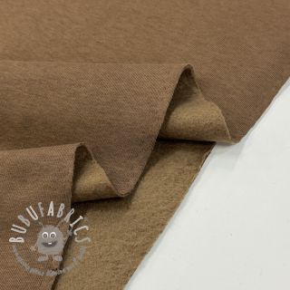 Felpa garzata dusty brown