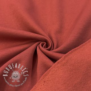 Felpa garzata stone red