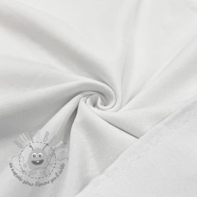 Felpa garzata optical white