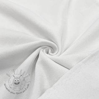 Felpa garzata optical white