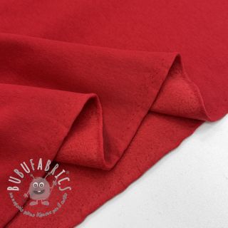 Felpa garzata dark red