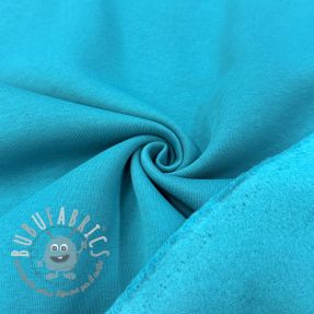 Felpa garzata petrol