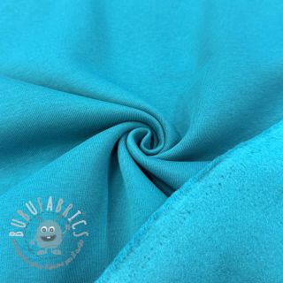 Felpa garzata petrol