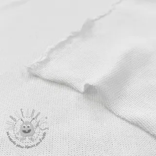 Tessuti per maglioni BABY KNIT white