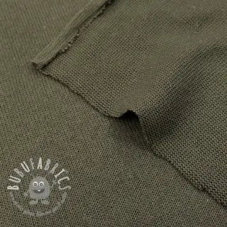 Tessuti per maglioni BABY KNIT camo green