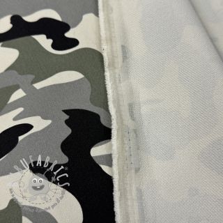 JEANS DENIM STRETCH Camouflage grey