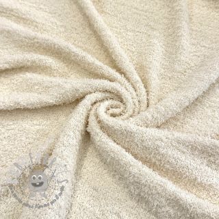 Tessuti per maglioni Paris bouclé ecru
