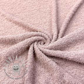 Tessuti per maglioni Paris bouclé rose