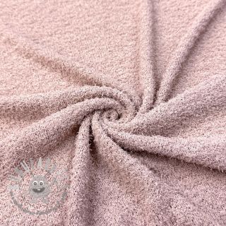 Tessuti per maglioni Paris bouclé rose