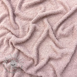 Tessuti per maglioni Paris bouclé rose