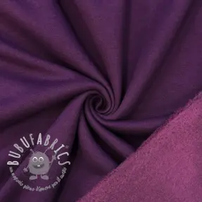 Felpa garzata MELANGE bordeaux