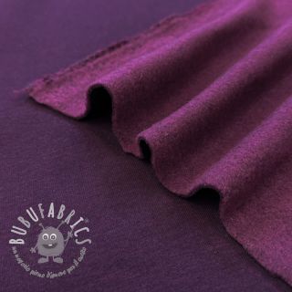 Felpa garzata MELANGE bordeaux