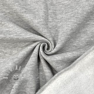 Felpa garzata MELANGE light grey