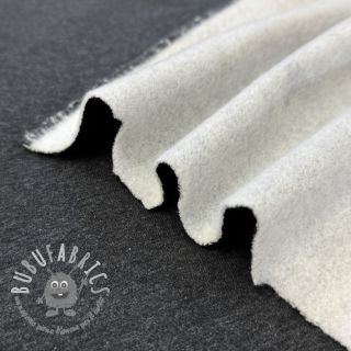 Felpa garzata MELANGE dark grey