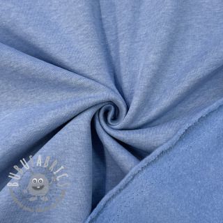 Felpa garzata MELANGE light jeans