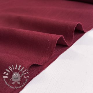Lino prelavato BARCELONA bordeaux