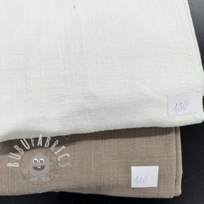 Last pieces package Tessuto di cotone con lino 046