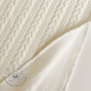 Maglia jacquard Cably off white