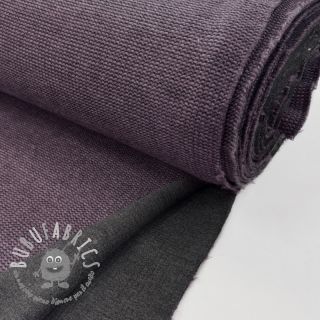 Tessuto per cappotti DOUBLE FACE WITH JERSEY violet