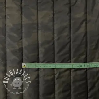 Tessuto trapuntato Camouflage army green