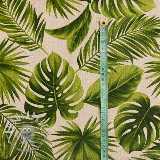 Tessuto decorativo Linenlook Plant leaves