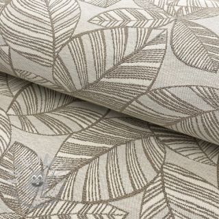 Tessuto decorativo jacquard Malia allover lin
