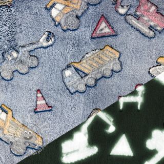 Wellness Fleece Glow in the dark Vehicles and more design A