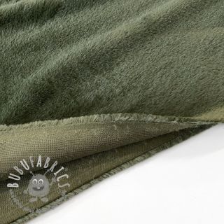 Pelliccia sintetica SMOOTH green