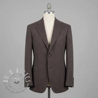 Lino prelavato STONEWASHED PREMIUM mocha