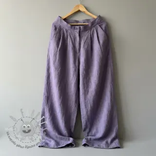 Lino prelavato STONEWASHED PREMIUM lavender