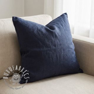 Lino prelavato STONEWASHED PREMIUM marine