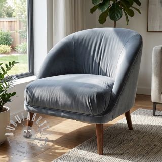 Velluto VELVET PREMIUM blue grey