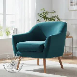 Velluto VELVET LIGHT dark petrol