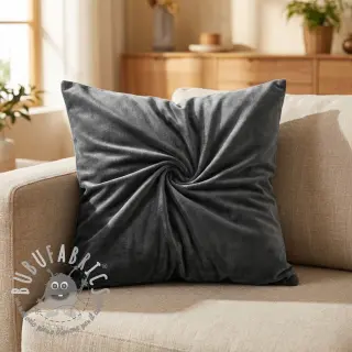 Velluto VELVET STRETCH dark grey